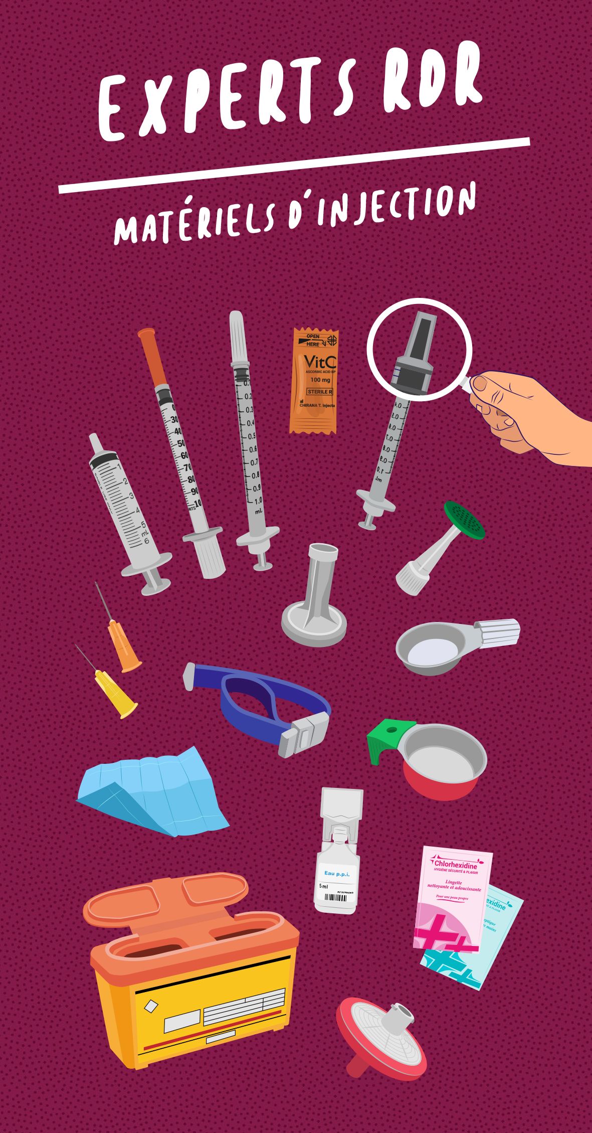 Experts RDR Materiels d'injection